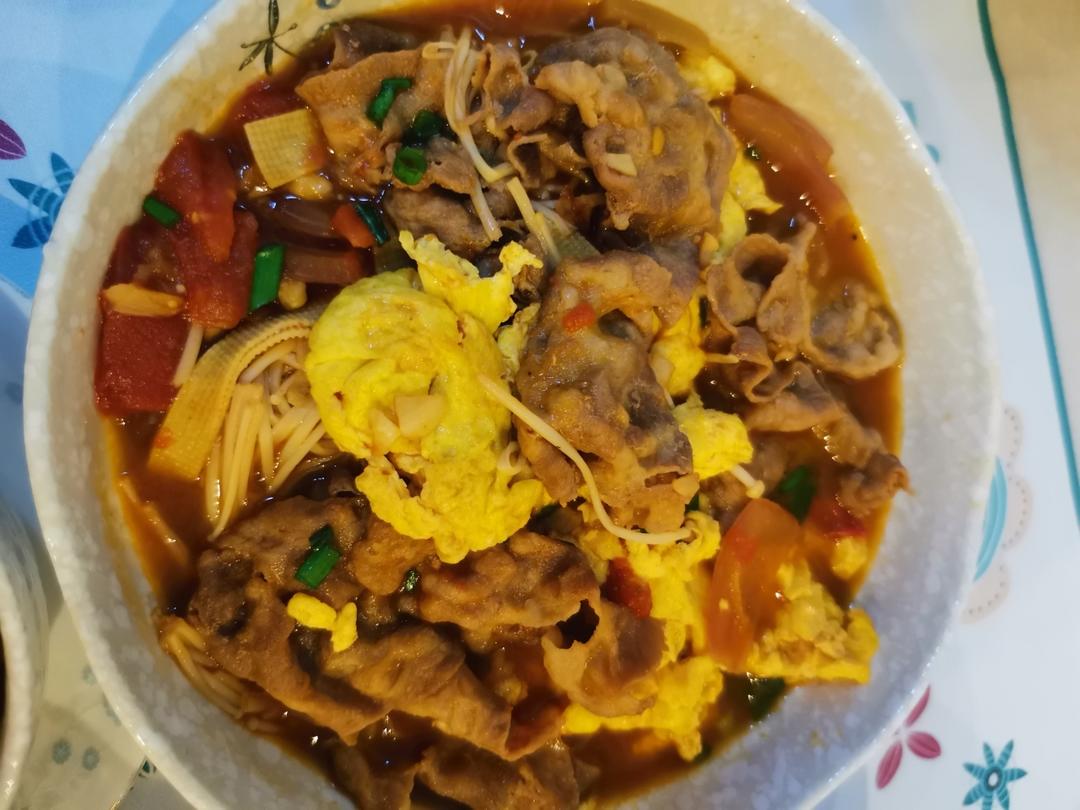 番茄肥牛卷
