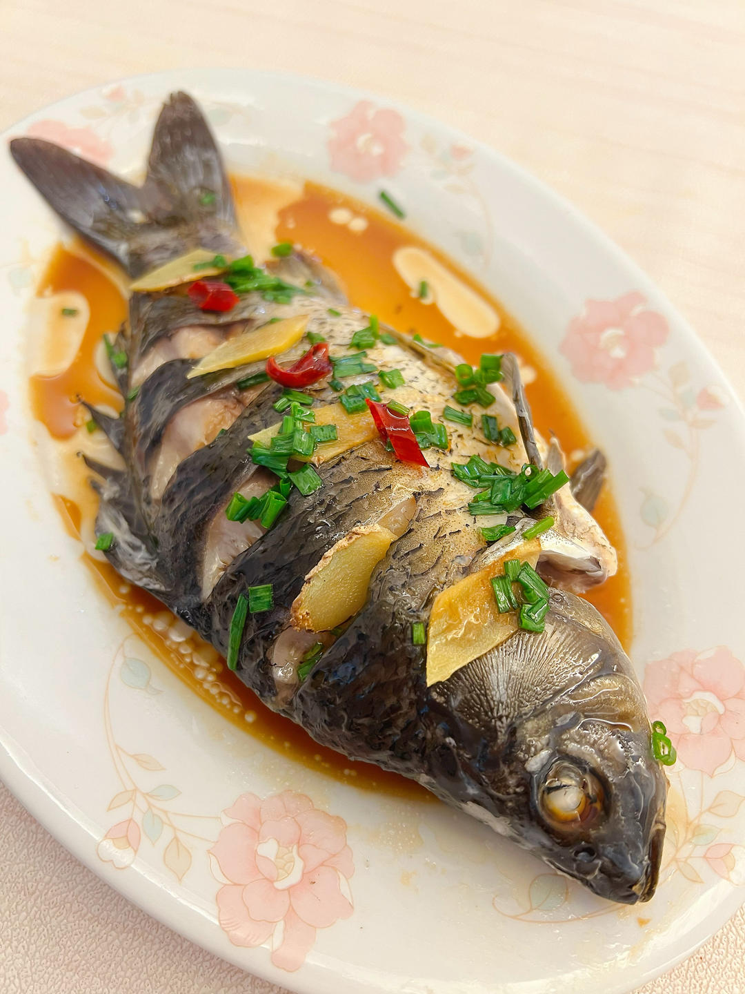 清蒸鲫鱼