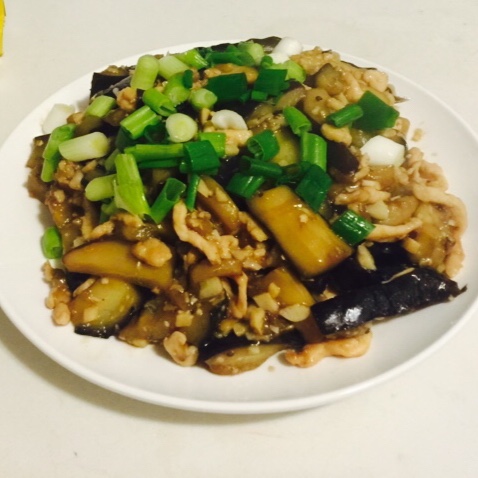 肉丝烧茄子