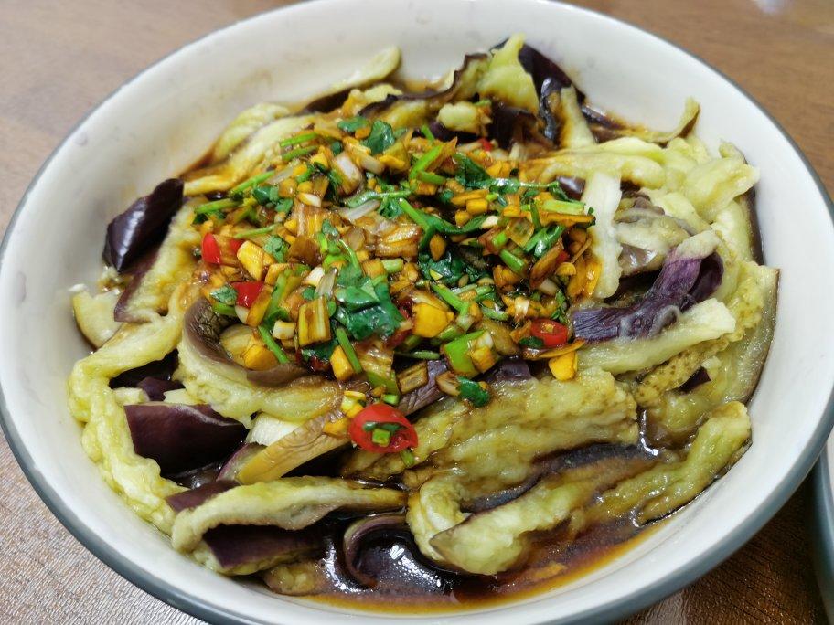 蒜泥手撕茄子