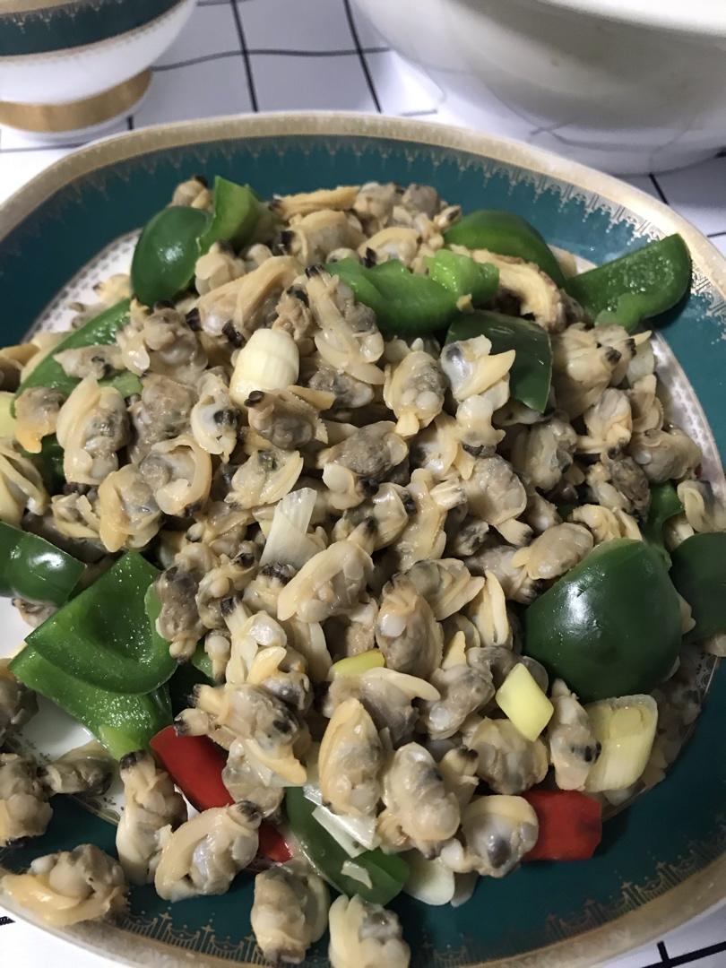 爆炒蛤蜊肉