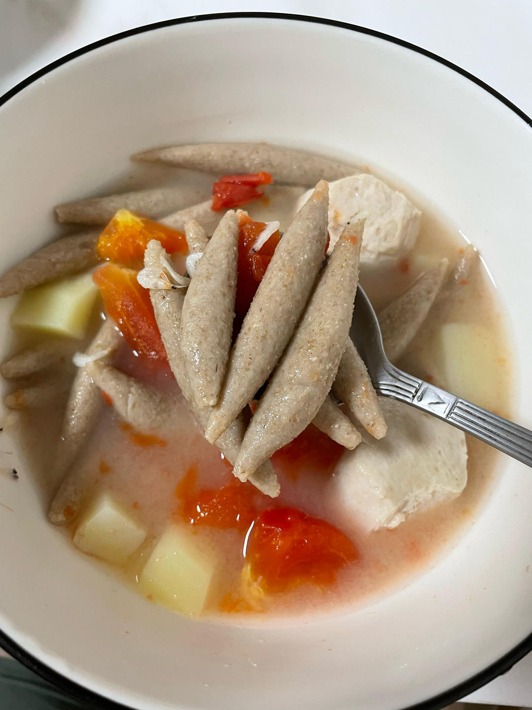 可以跟西贝媲美的莜面鱼鱼（小朋友超爱吃）