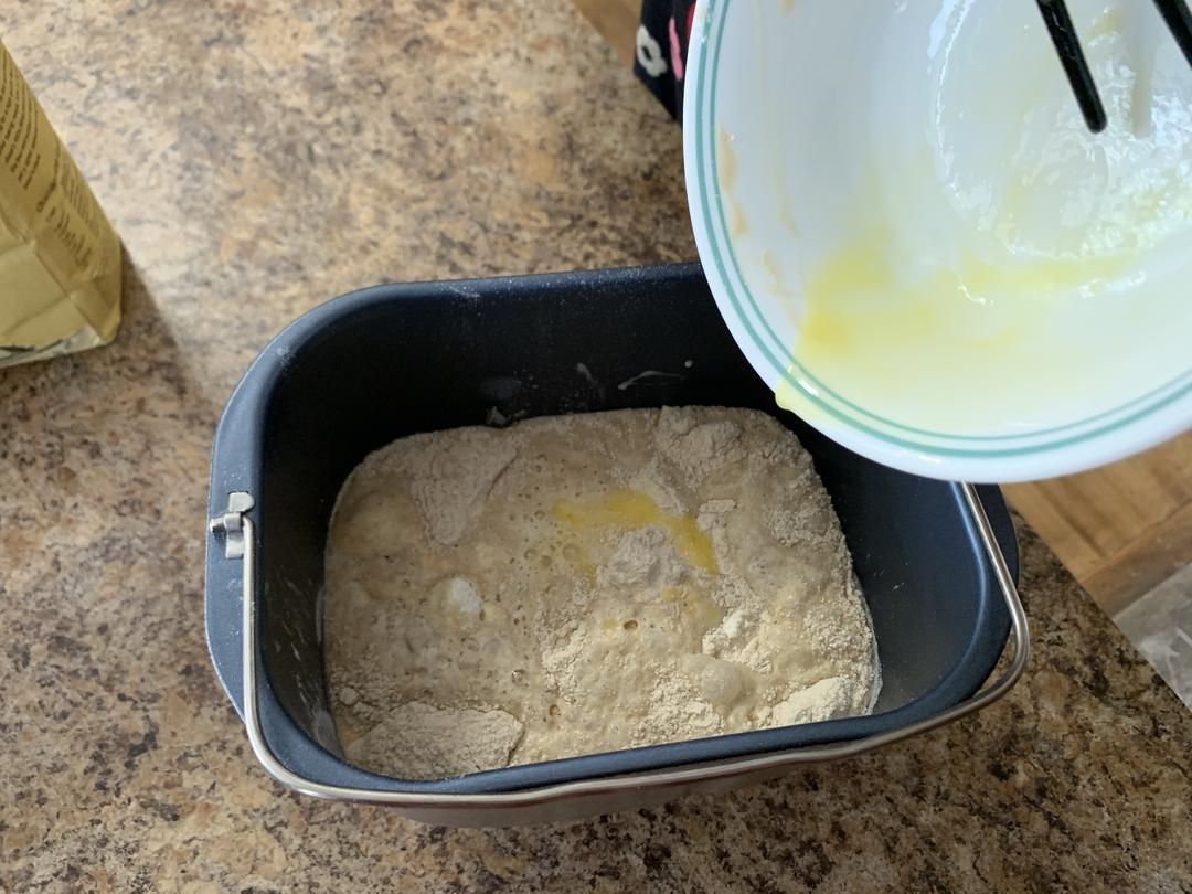 纯奶手撕吐司的做法 步骤1