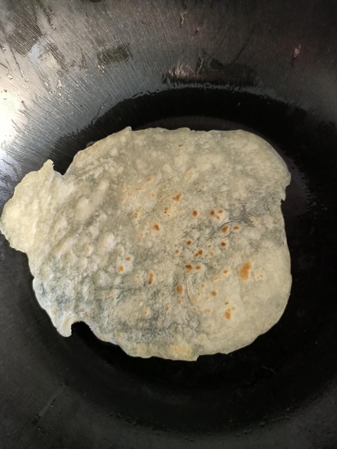 自制手抓饼胚，不到3块钱的面粉做了10张手抓饼