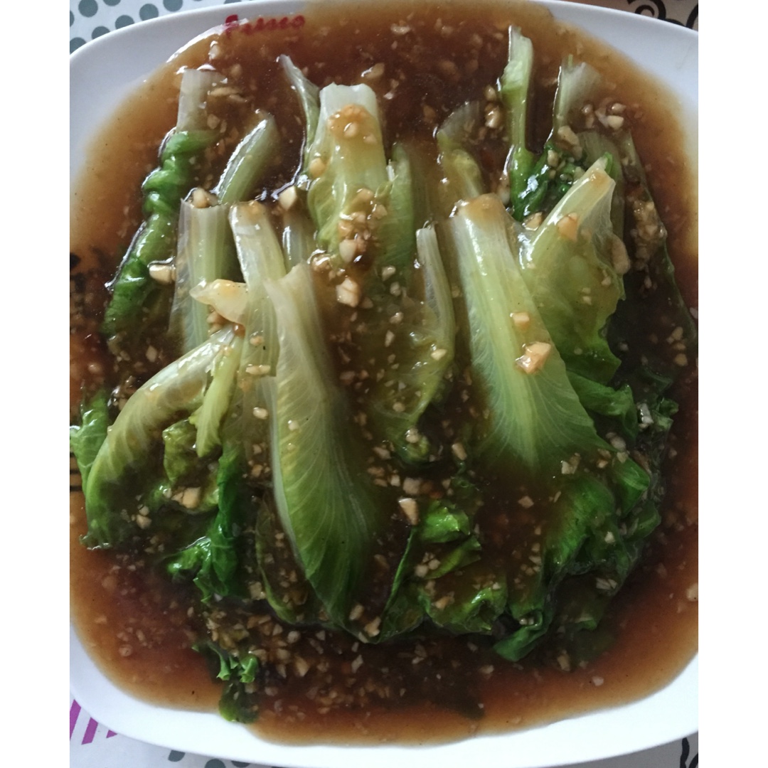 家常菜 蚝油生菜