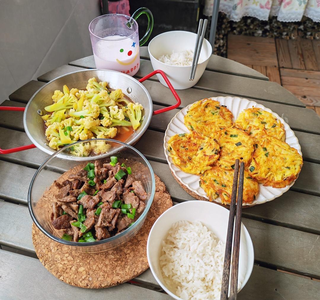 土豆饼(土豆胡萝卜丝饼)