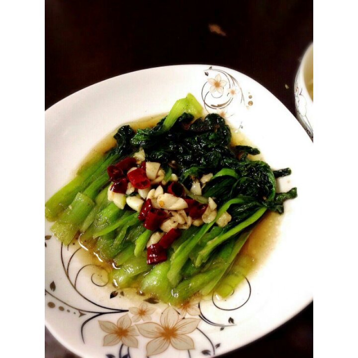 蒜炒小青菜