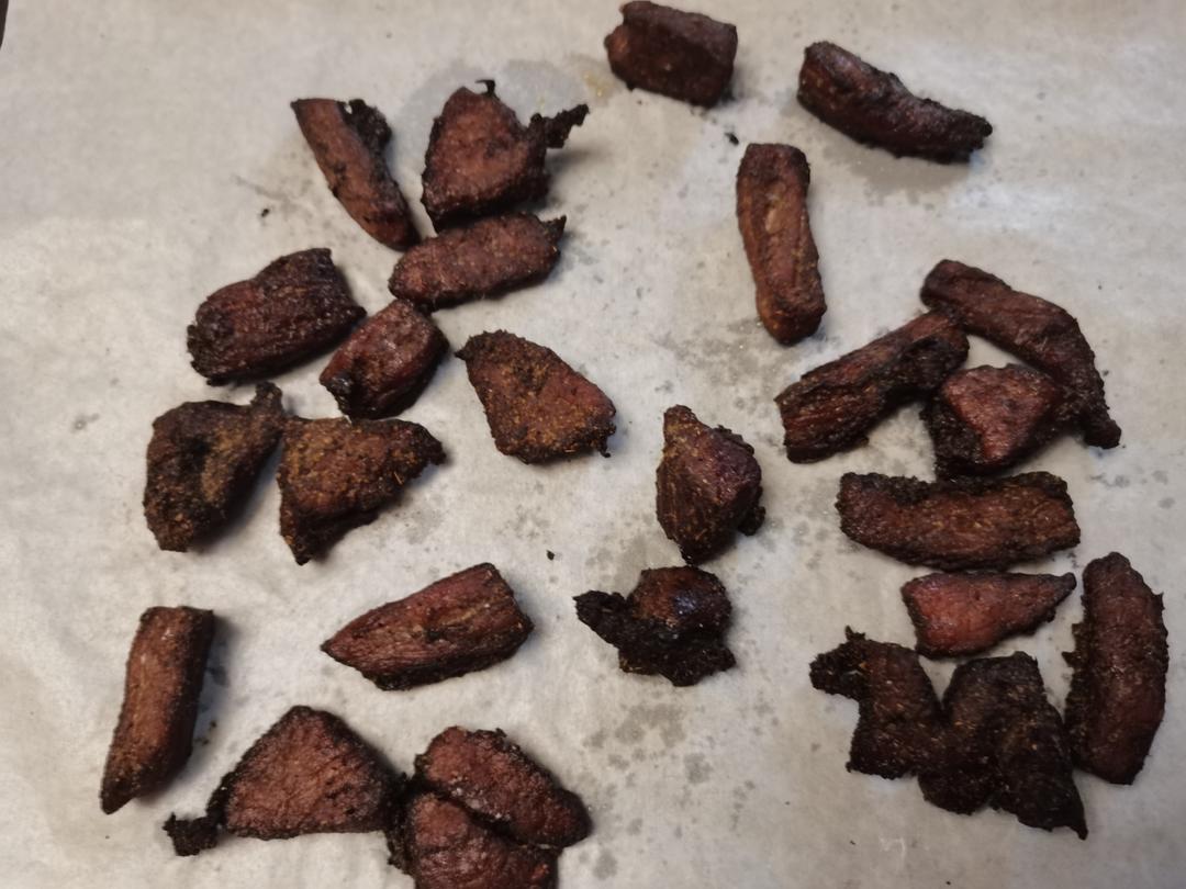 出游零食自己做｜香辣牛肉干（空气炸锅极简版）