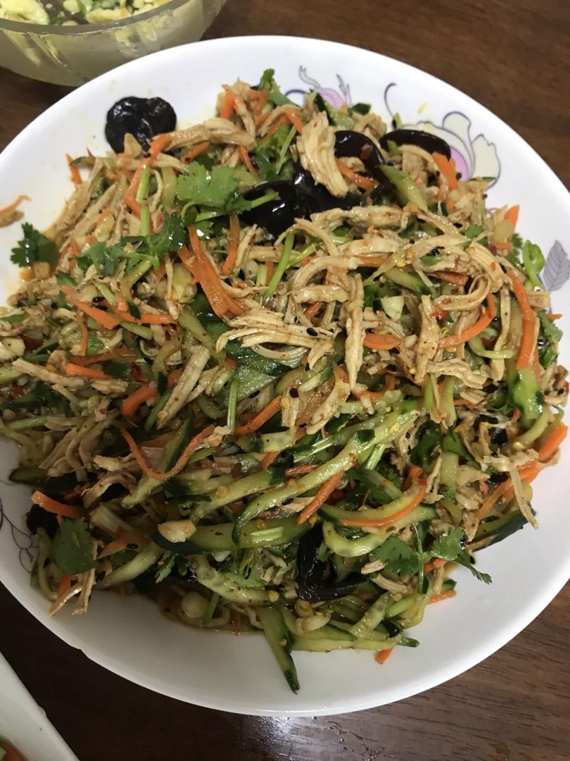 麻辣鸡丝￨吃不胖超级过瘾