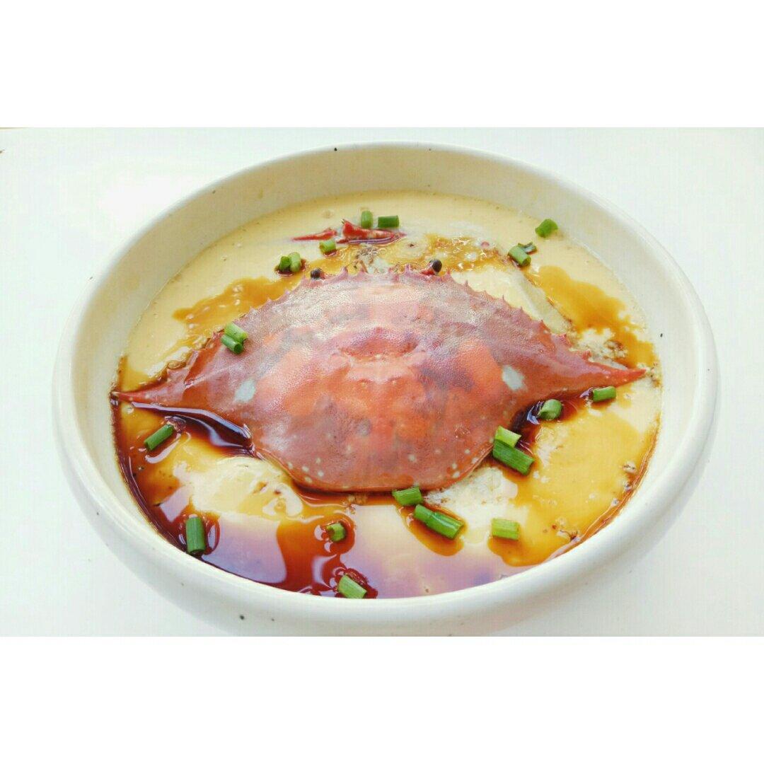 陈小yu做的海蟹蒸蛋