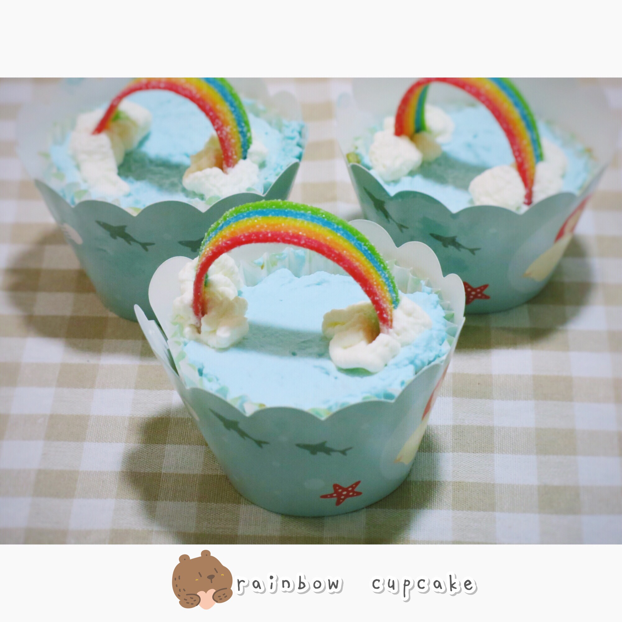 不会回缩的纸杯蛋糕--海氏烤箱定制