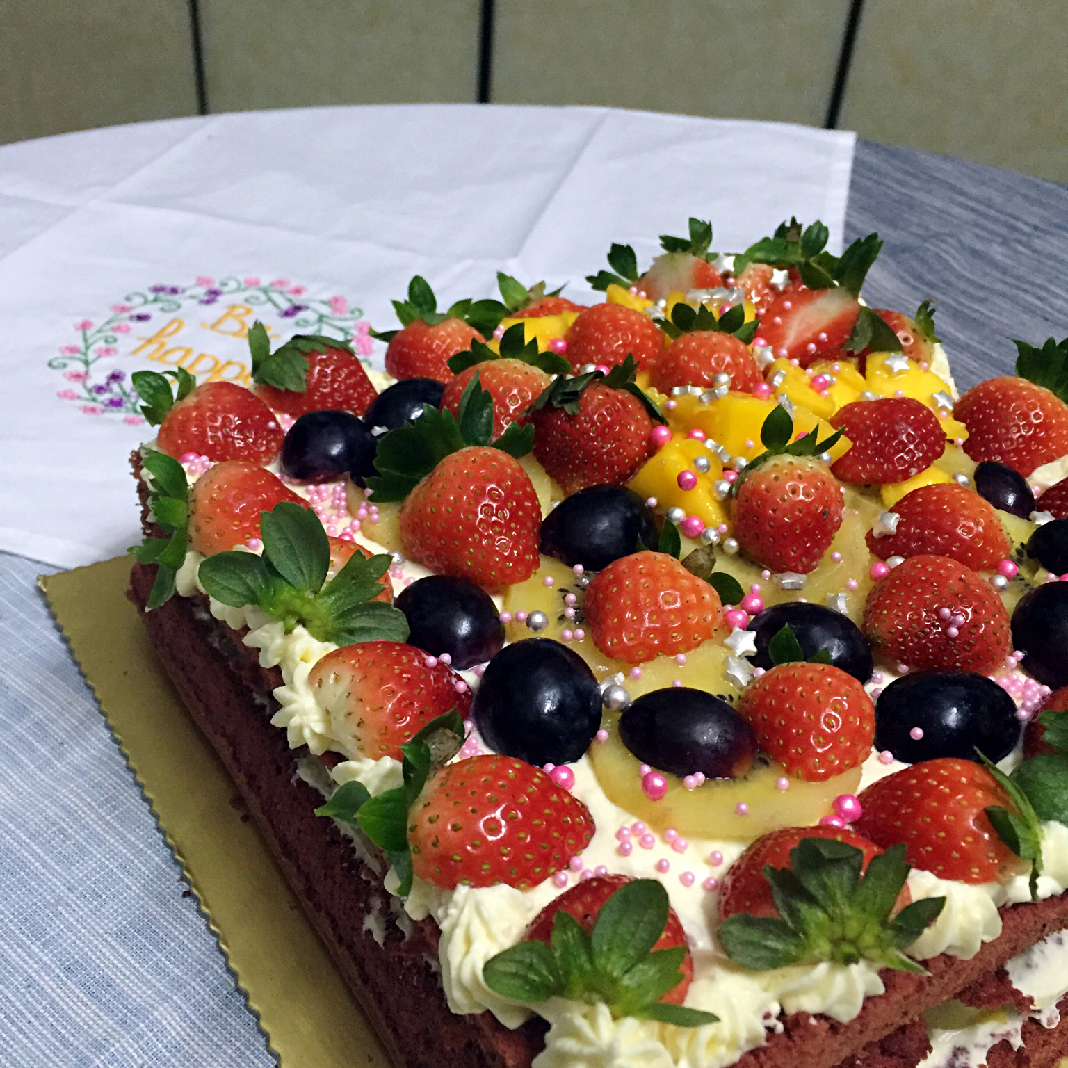 红丝绒戚风蛋糕