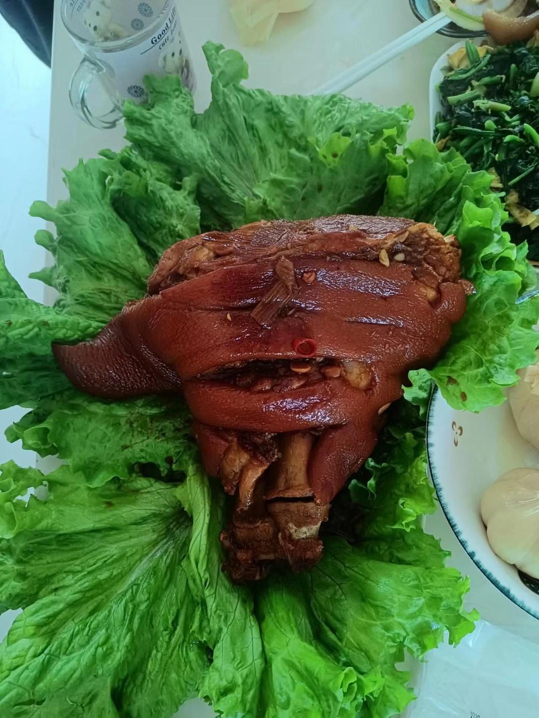 城市家常炖猪肘子（大，不炒糖色）