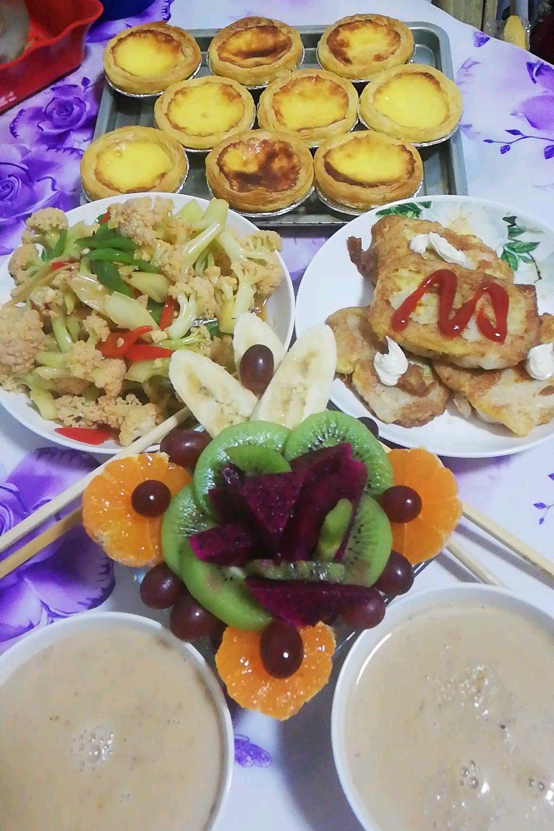 炝拌有机花菜