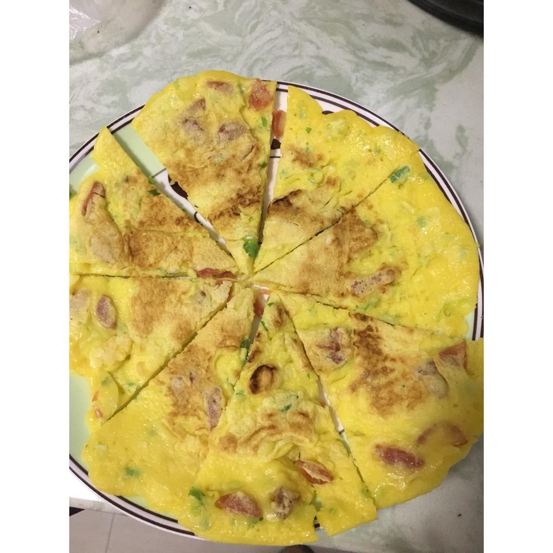 葱花鸡蛋饼
