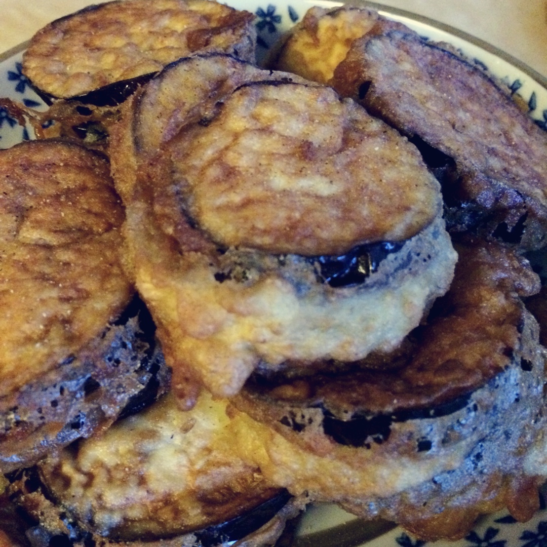 香煎土豆泥茄盒