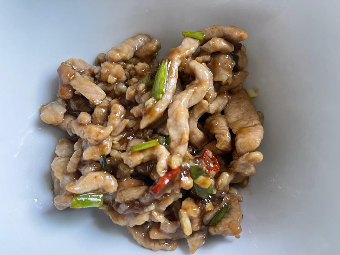 鱼香肉丝（川菜炒法）