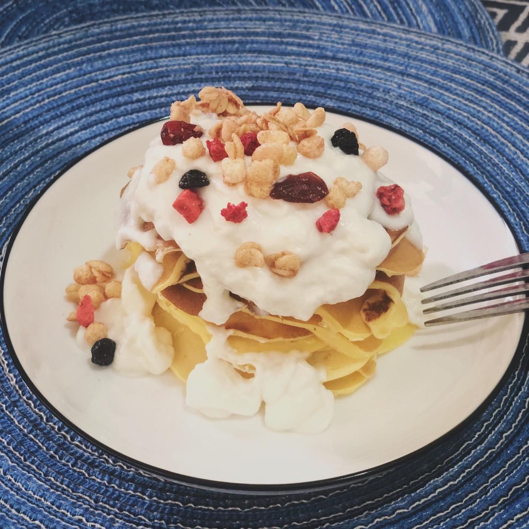 零失败的平底锅松饼🥞