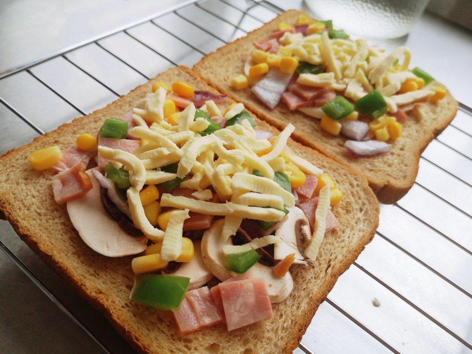一人份吐司披萨【最好吃的披萨·快手营养早餐】