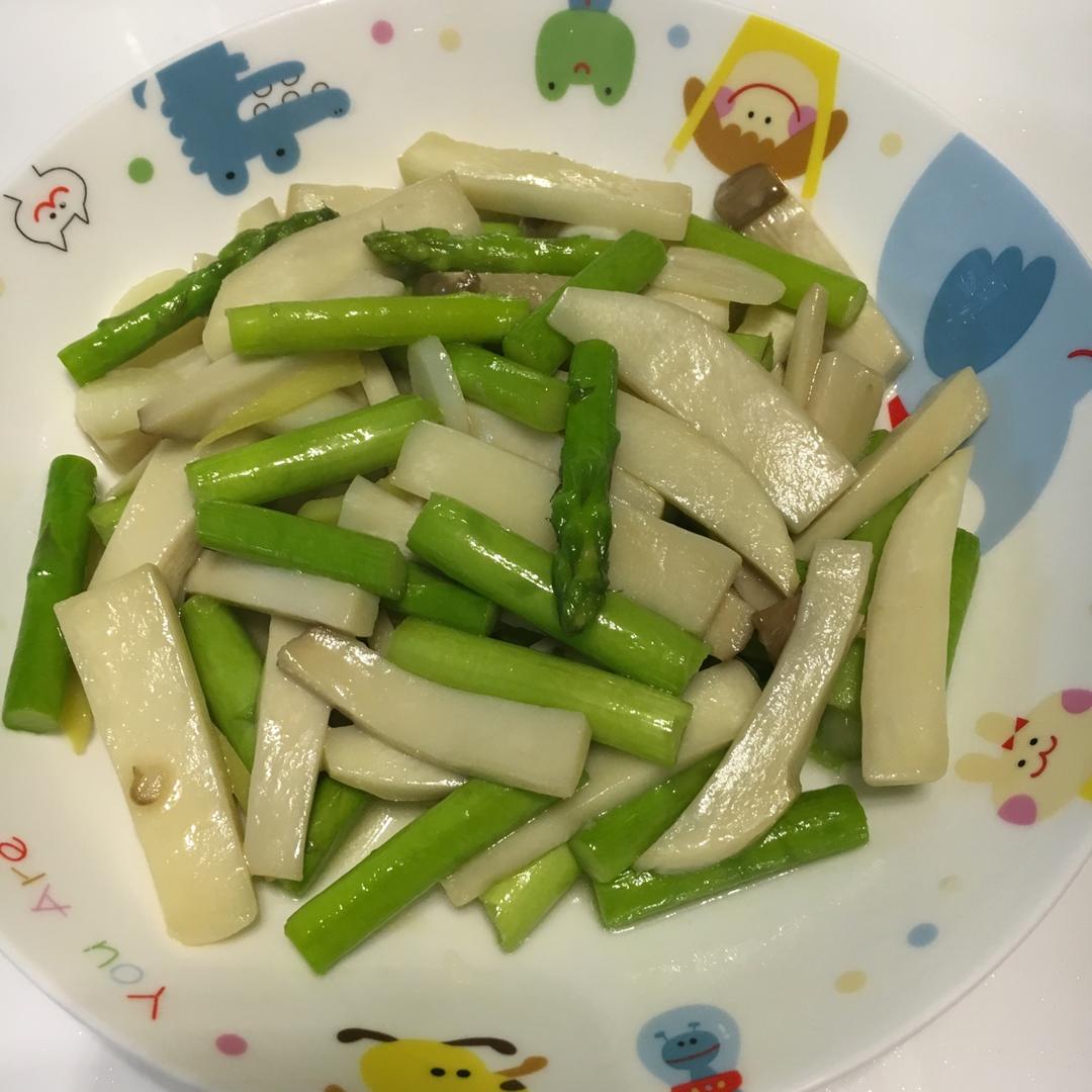 芦笋杏鲍菇
