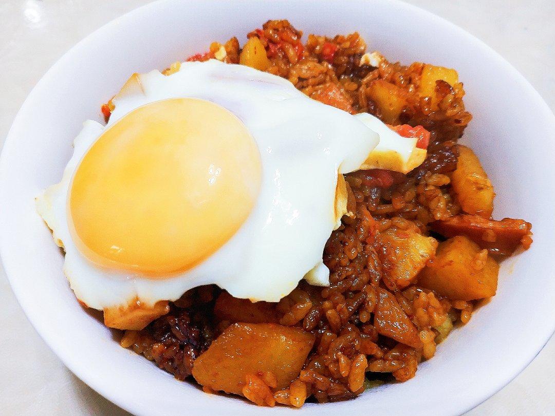土豆煲仔饭(电饭煲版)