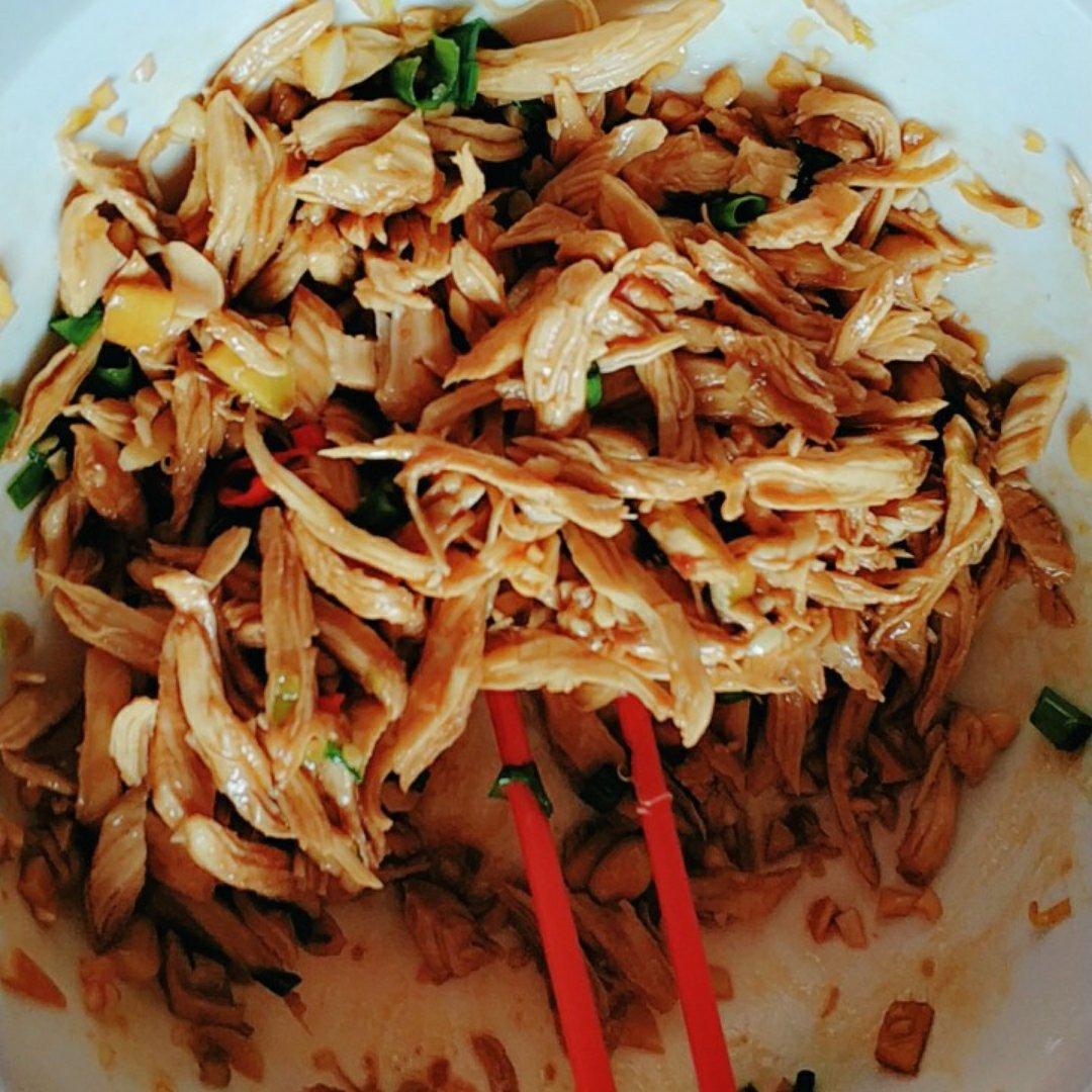 低脂快手的超赞手撕鸡胸肉