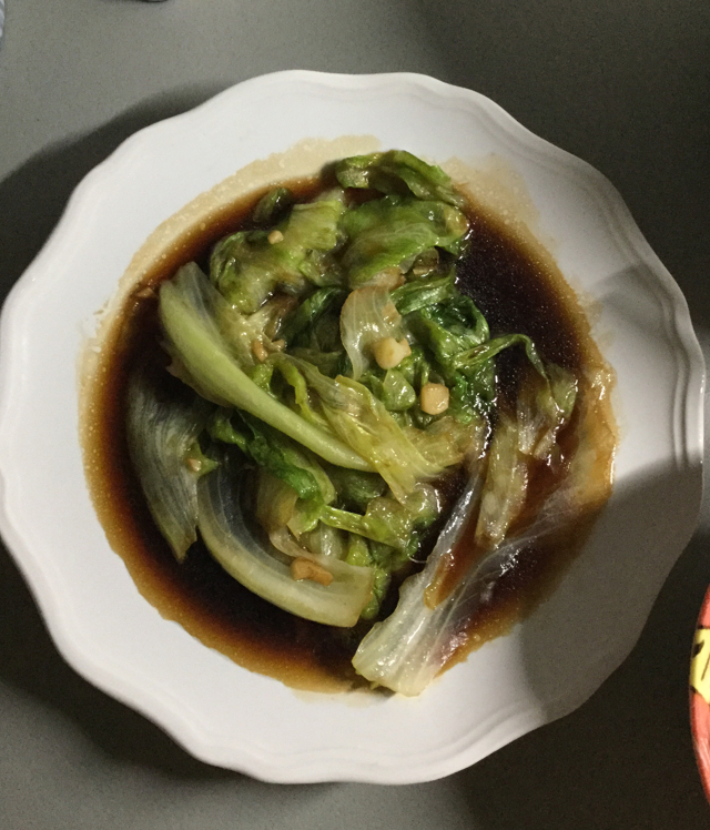 蚝油生菜