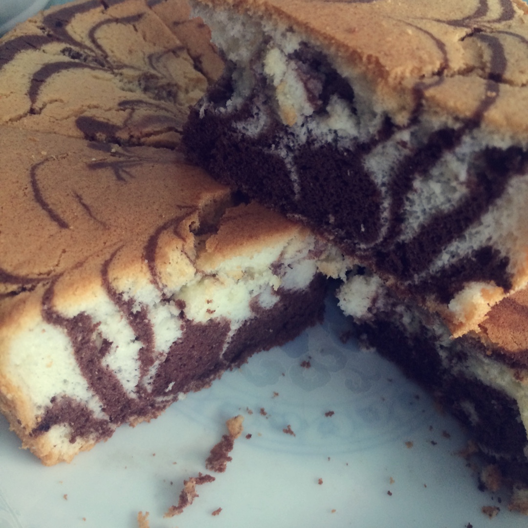 斑马纹酸奶蛋糕