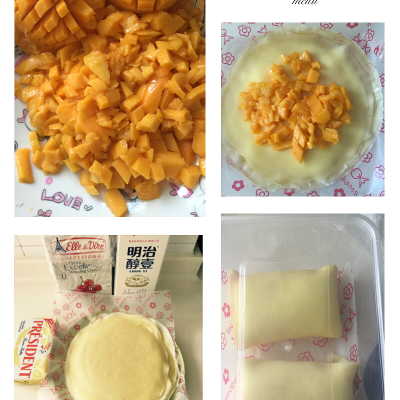 芒果班戟 mango pancake