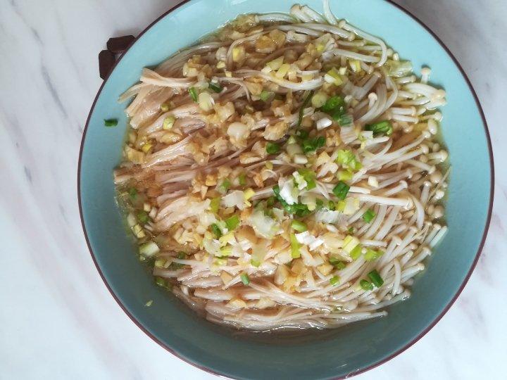 蒜蓉蒸金针菇
