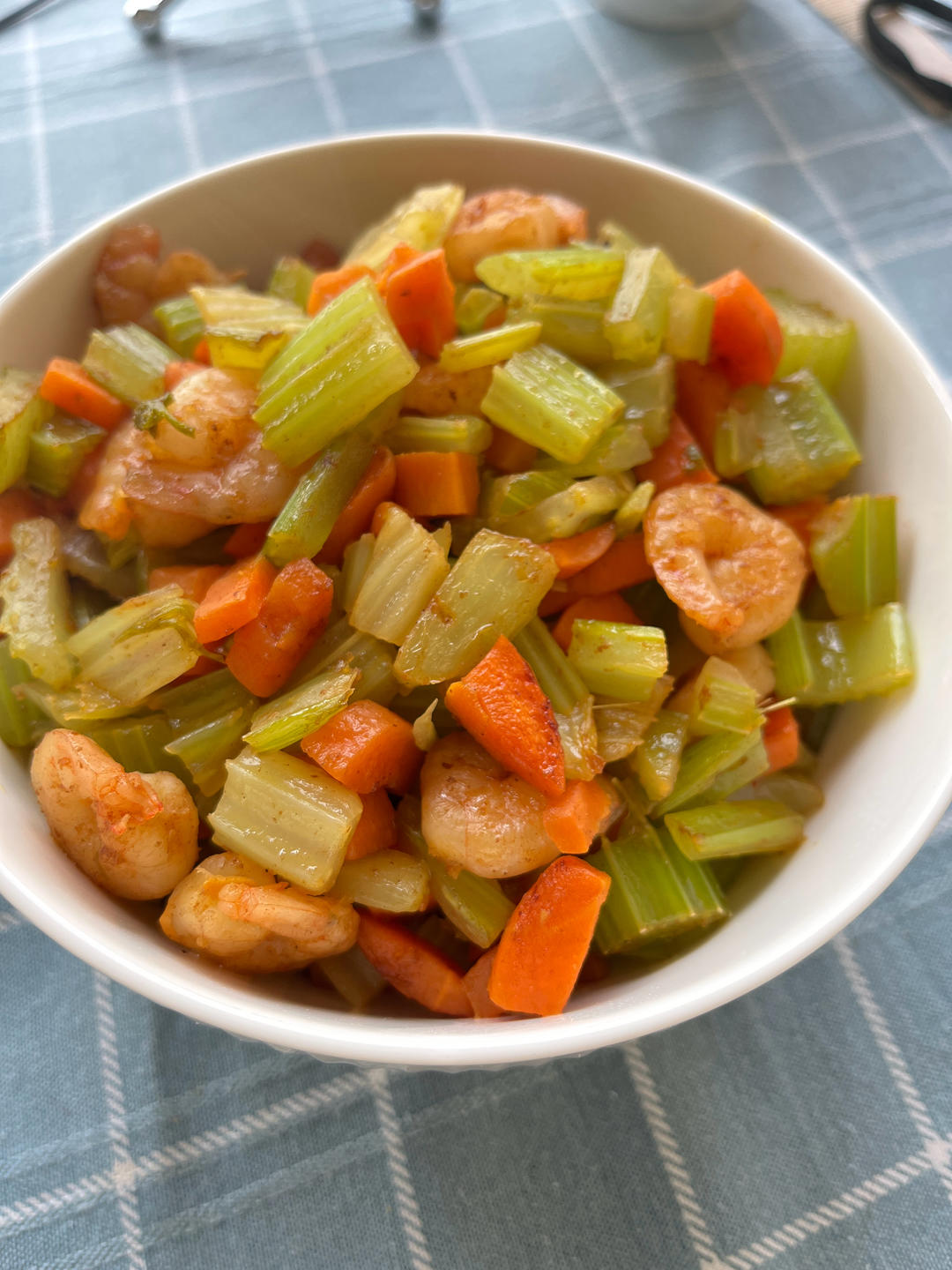 ㊙️巨好吃的西芹炒虾仁，减肥减脂必学菜谱，狂瘦脂必学菜谱，狂瘦！