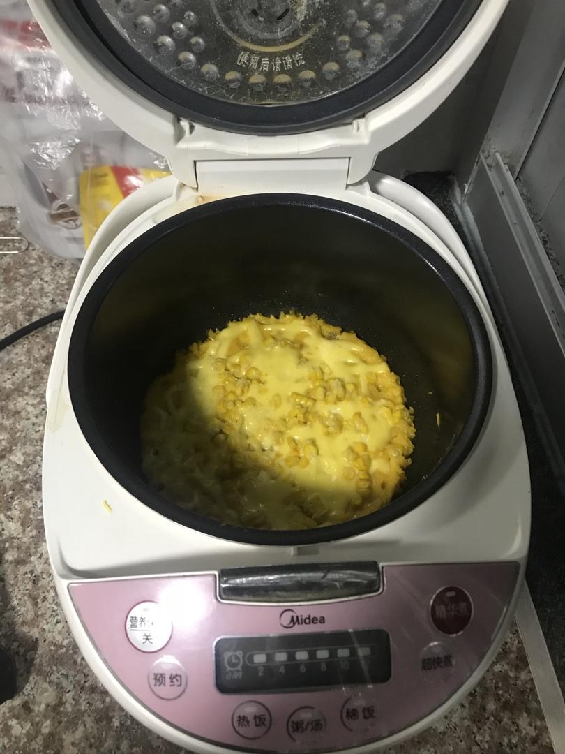电饭锅奶酪焗红薯
