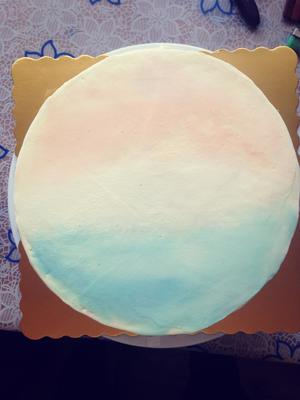 松鹤祝贺寿辰奶油生日蛋糕的做法 步骤2