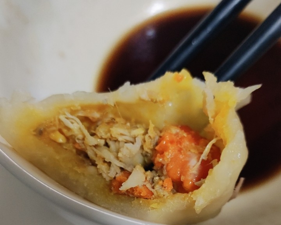 小陆馋哭了的豪华虾饺的做法