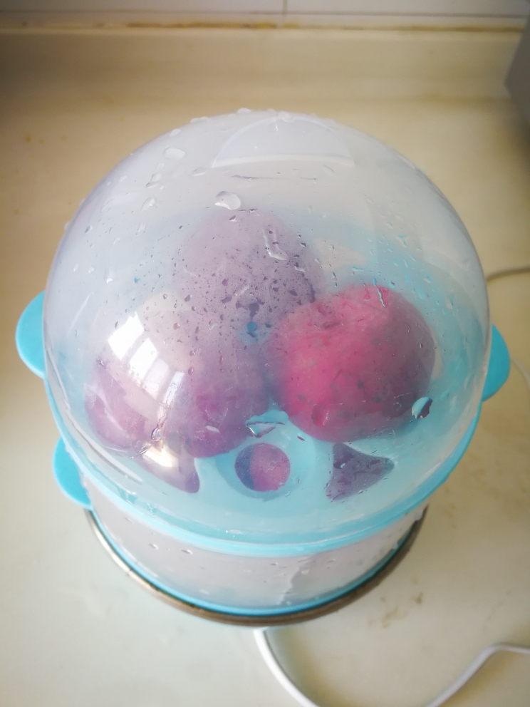 酸奶紫薯冰淇淋的做法 步骤3