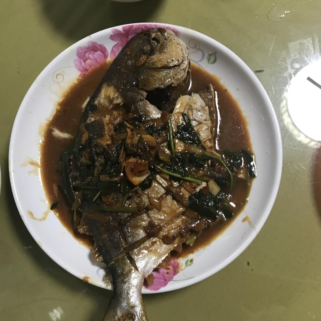 红烧鲳鱼