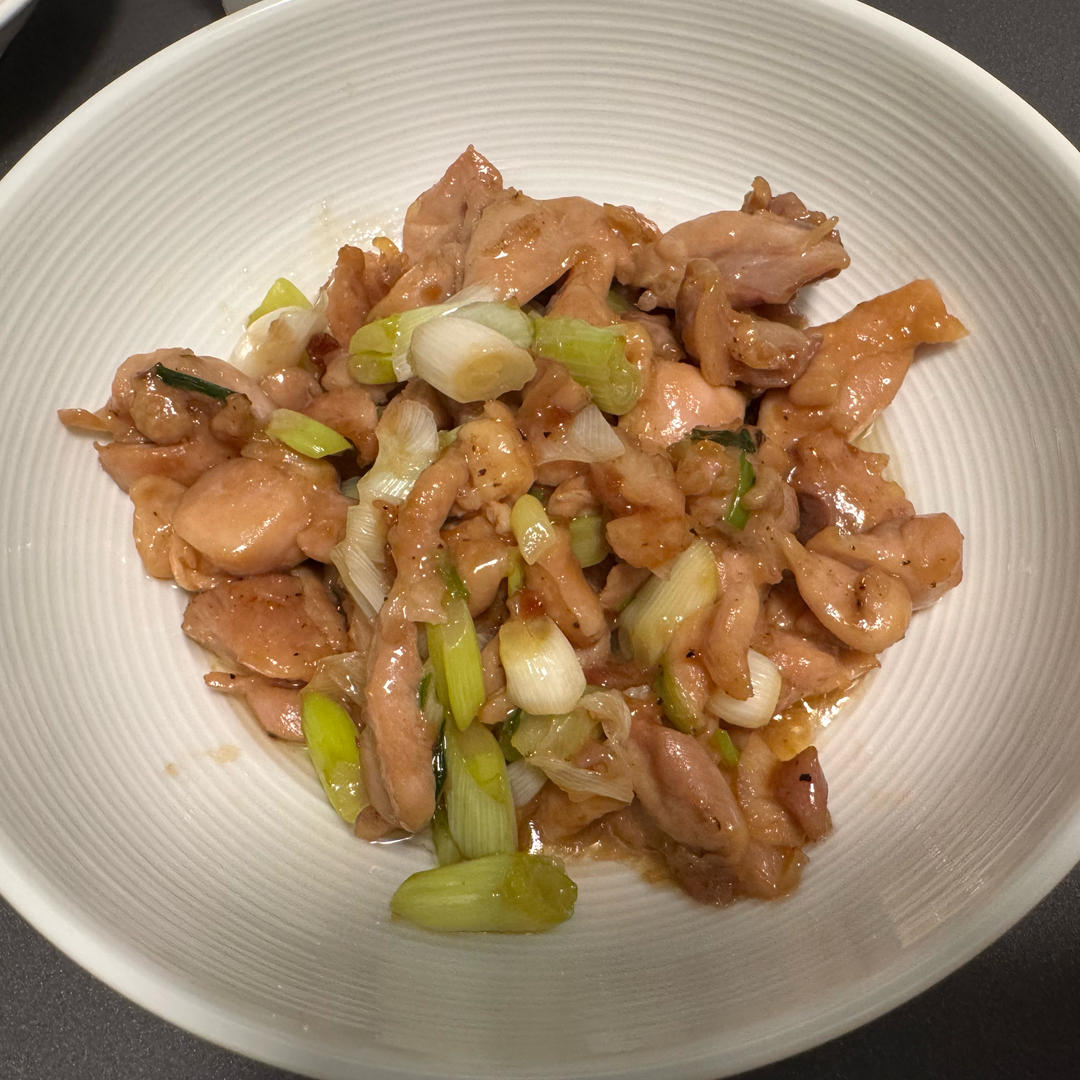葱烧鸡腿肉