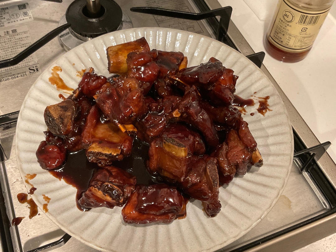 糖醋排骨/糖醋小排（不放油）（12345口诀做出正宗上海本帮）