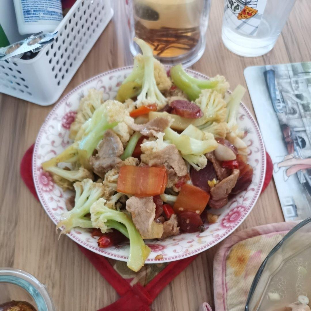 干锅有机花菜