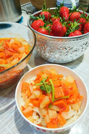 美好的西红柿土豆卤～的做法 步骤3