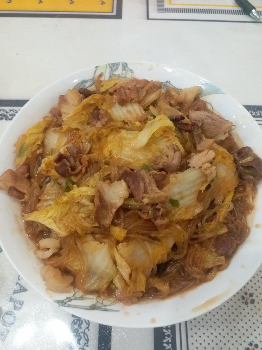 白菜炖粉条