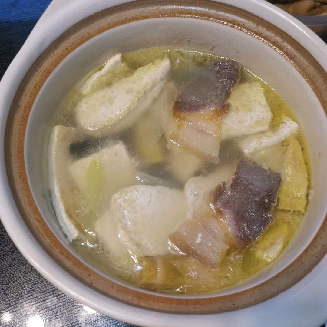 有盐卤豆腐时一定要吃的三鲜豆腐煲