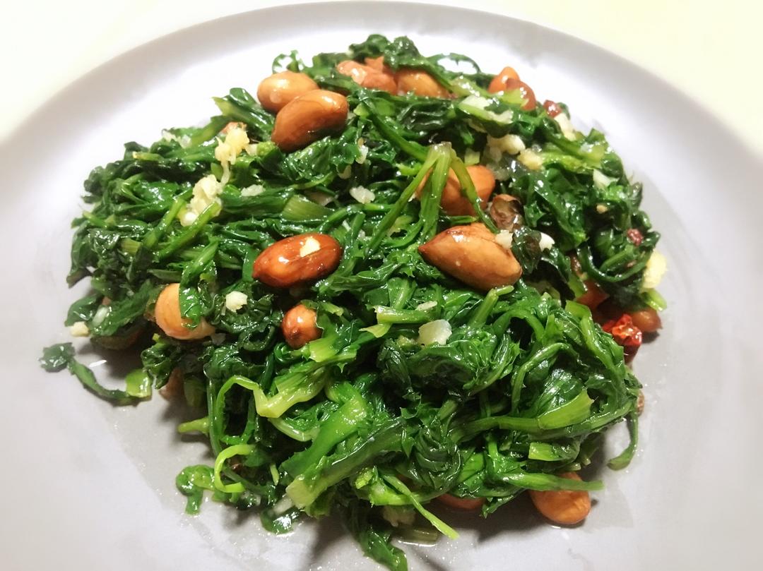 食记生活做的凉拌蒲公英