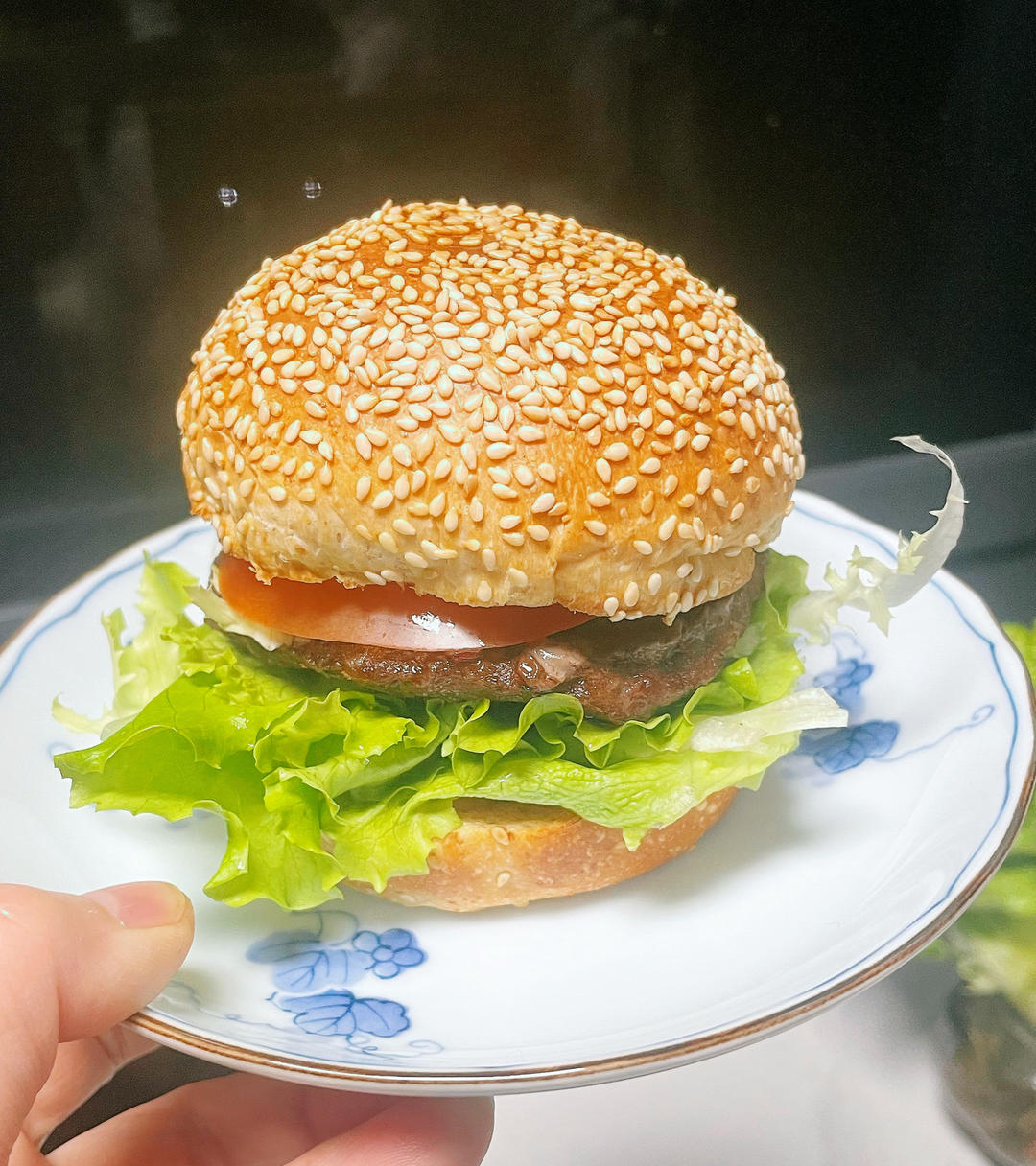 超~级松软的烫种汉堡胚