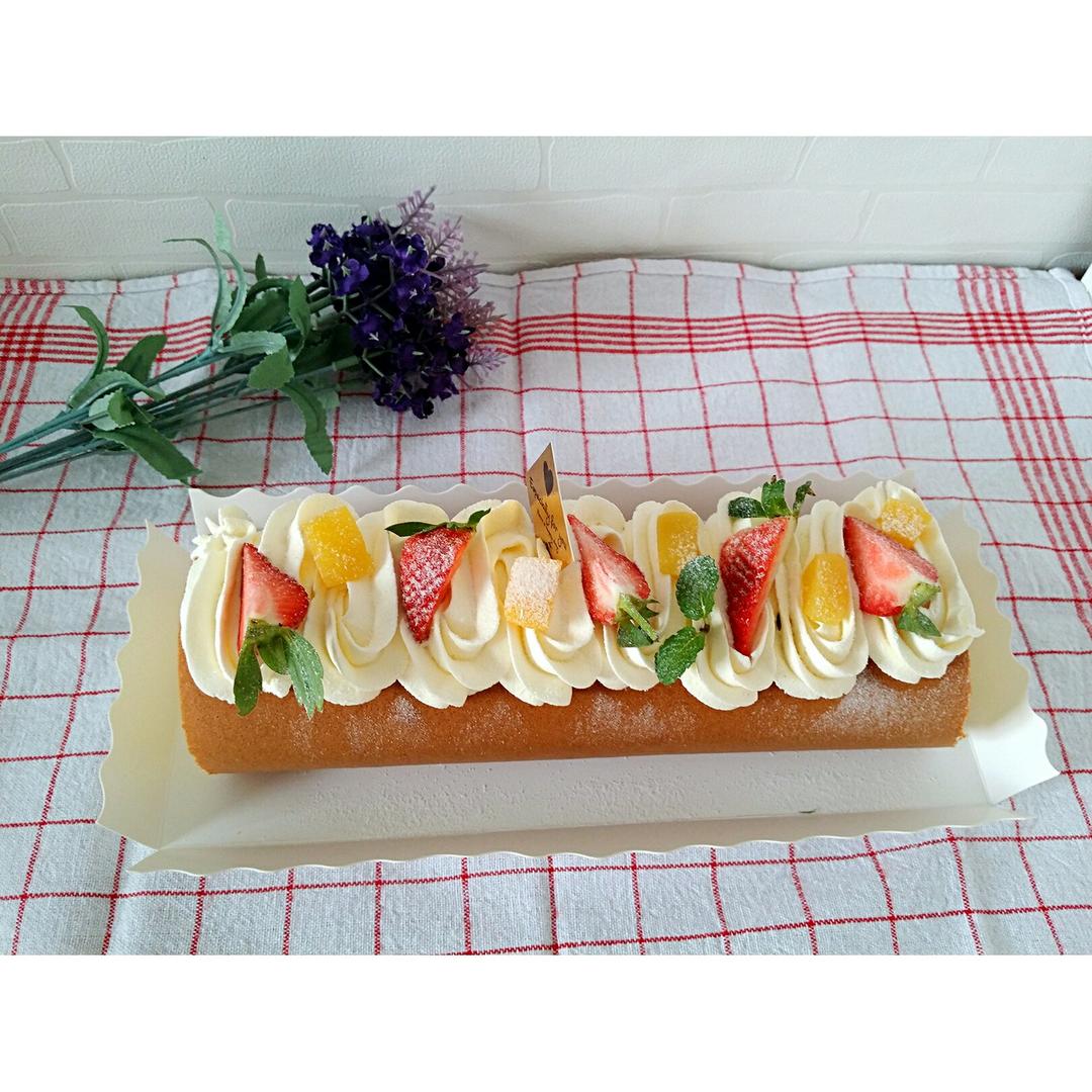 肥而不腻的超厚瑞士卷