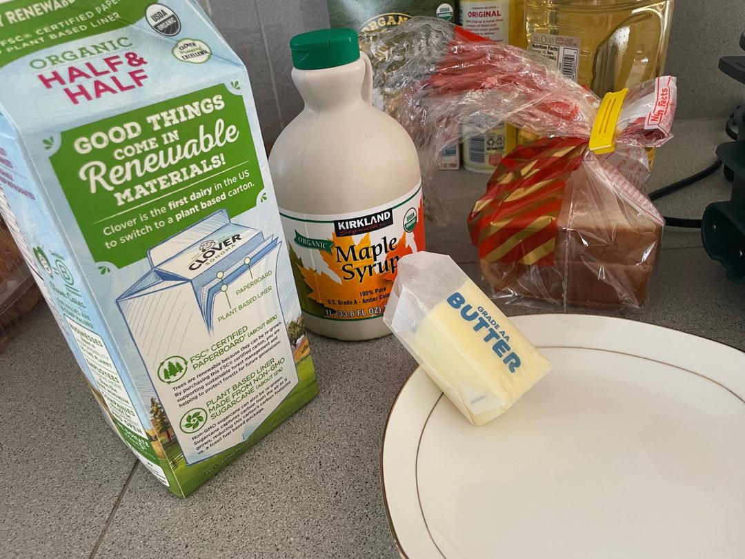 纯奶手撕吐司的做法 步骤1