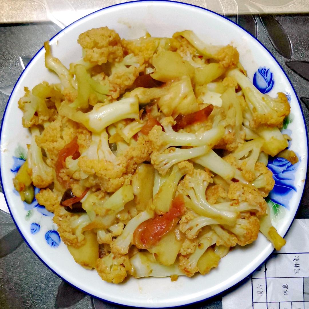 无肉简易版干煸菜花