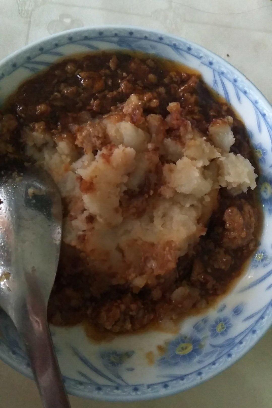 肉末土豆泥