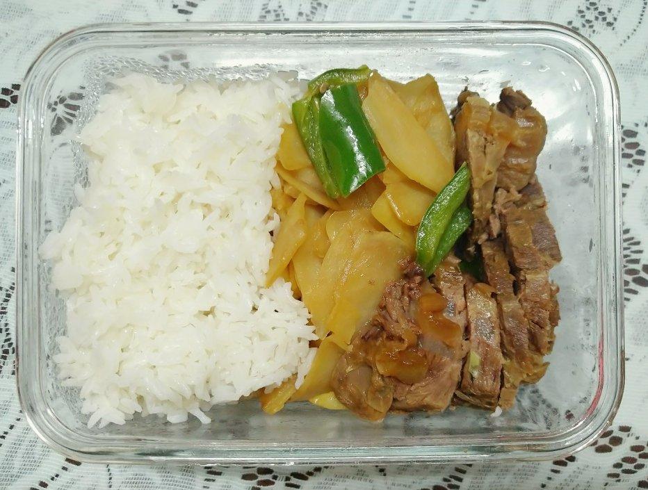 青椒土豆，素菜也可以香香的