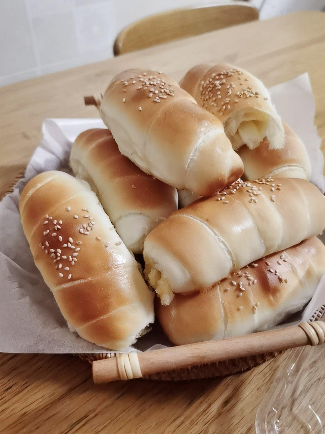 海盐黄油卷（盐可颂）